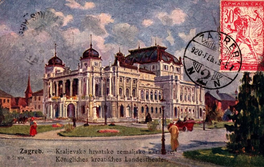 Hrvatsko narodno kazalište (HNK) 1920. godine
